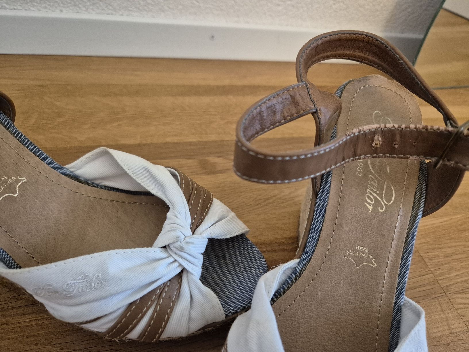 Tom Tailor Scarpe da donna: Tom Tailor Keilsandaletten Gr.40 – Usato da Kehrsatz venduto da d_e_78mm 2