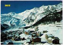 Saas Fee - Alphubel, Täschorn, Dom, Lenzspitze