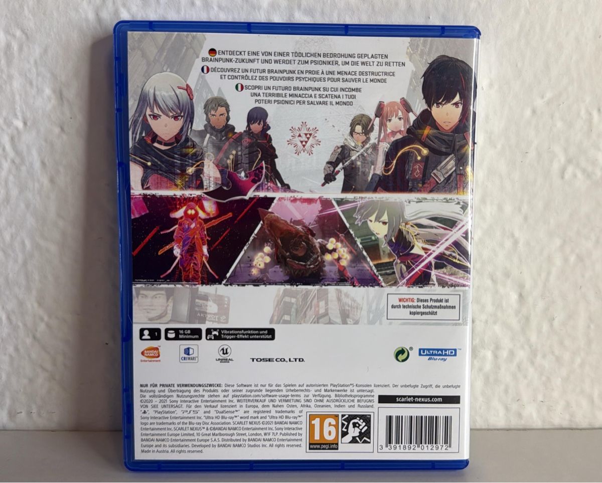 Sony Giochi: Scarlet Nexus - PS5 Game - Great Condition - Action Packed! – Usato da Ehrendingen venduto da bubulence 1