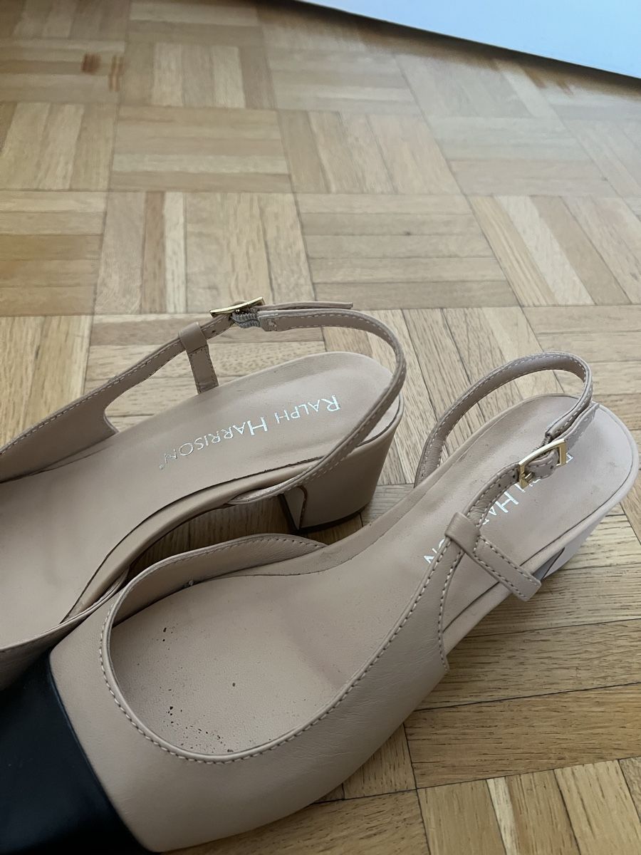 Scarpe da donna: Slingbacks Beige noire – Usato da Vandoeuvres venduto da tif_nk52 4