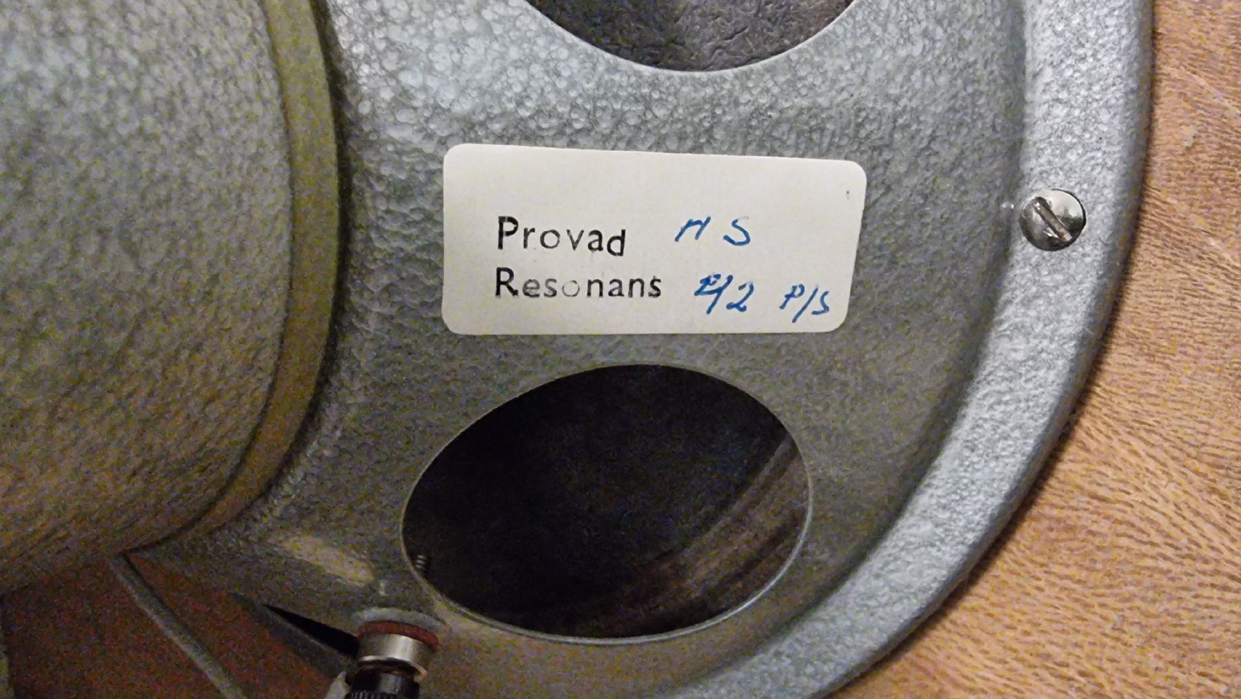 Lautsprecher: Sinus Mono Breitband System 16 Ohm – Gebraucht aus Schöfflisdorf von Silvervintage.CH 6
