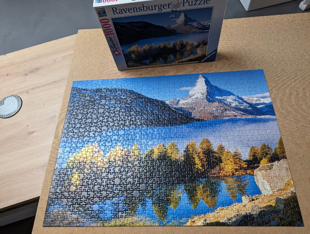 Ravensburger Puzzle Grindijsee mit Matterhorn 1000Teile Kaufen