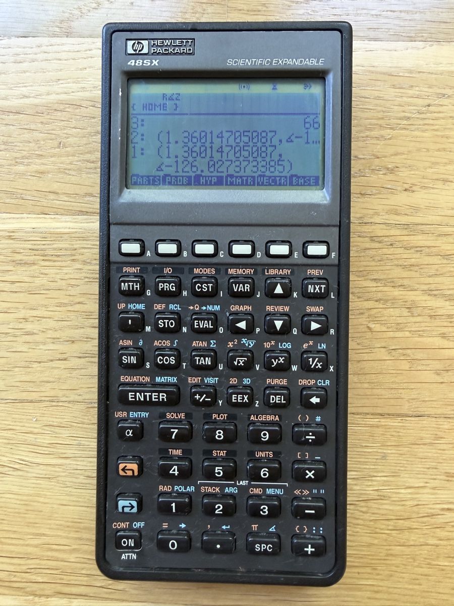 Hewlett Packard Taschenrechner: HP 48SX – Defekt aus Uetikon am See von Tightfun