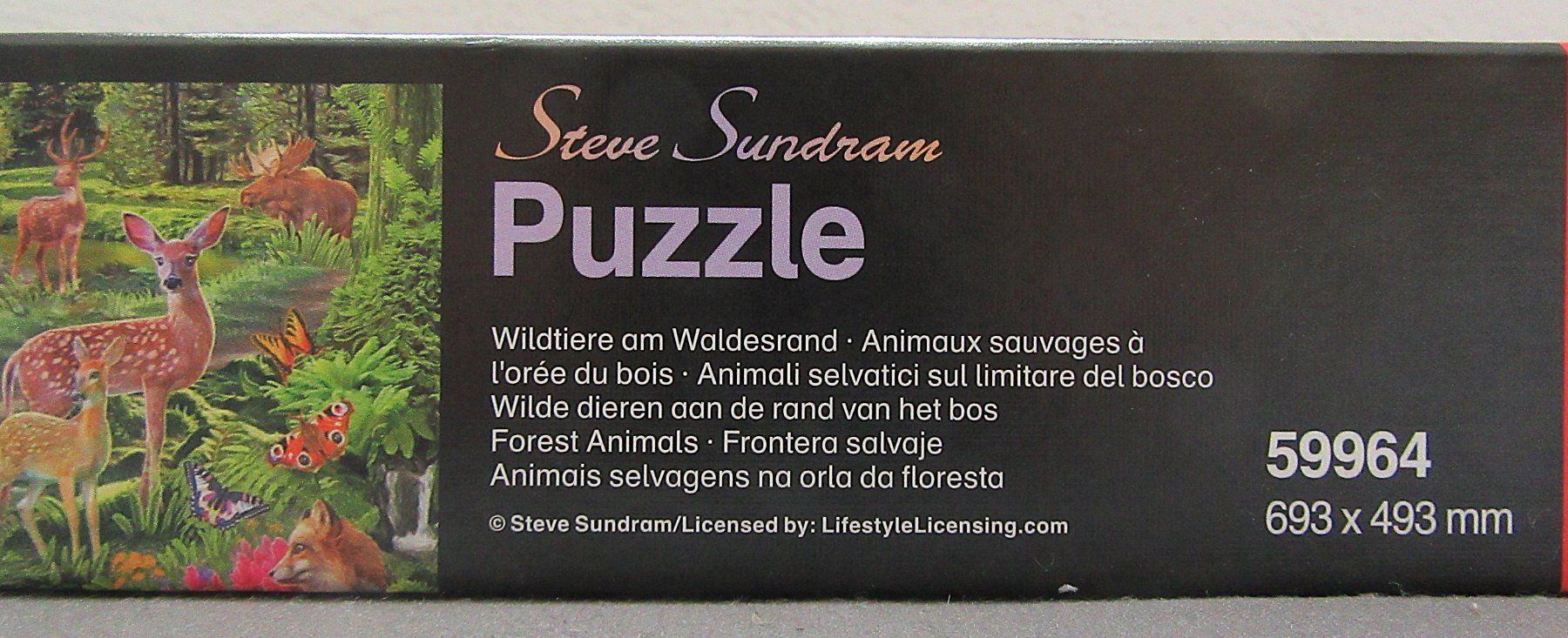 Puzzles: Schmidt Puzzle 1000 Teile - Waldtiere am Waldrand – Gebraucht aus Auenstein von Padabimbim 8