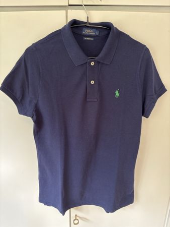Polo Ralph Lauren The Skinny Polo dunkelblau Grösse L NEU