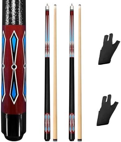 Stecche da biliardo: Queue Satz 2 Pool Queues 58 Stöcke Billardqueue Cues Billard – Nuovo e nell'imballaggio originale da Hundwil venduto da Mr.Wong 1