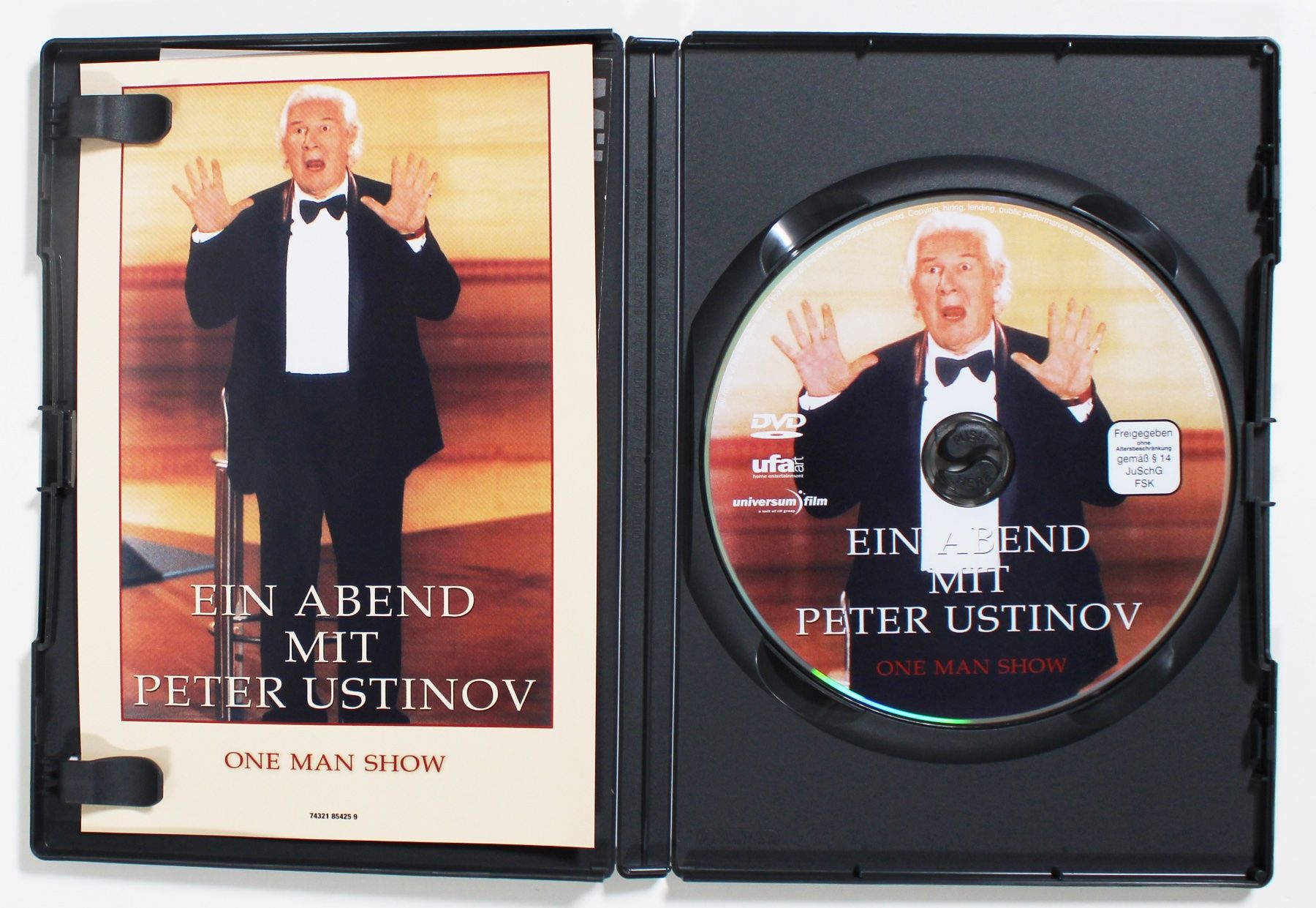Tutti i DVDs: DVD EIN ABEND MIT PETER USTINOV Gesuchte Comedy DVD von 2004 – Nuovo (secondo la descrizione) da Brüttisellen venduto da Collector-Corner 1