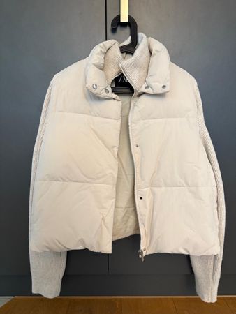 Zara woman white jacket