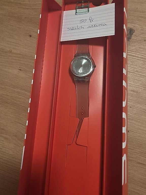 Orologi: Vente de 2 montres Swatch... – Usato da Le Sentier venduto da dtr_9hyj