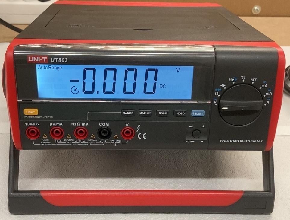 Uni-Trend TrueRMS-Tischmultimeter UT803 | Kaufen auf Ricardo