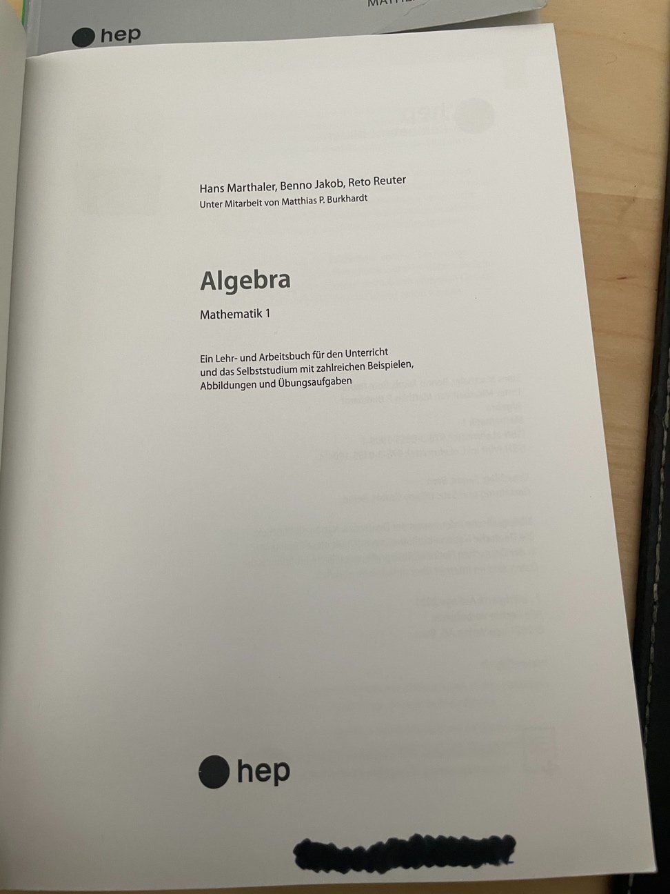 Bücher: Algebra Mathematik 2 HEP-Verlag – Gebraucht aus Biberstein von biberklemi 4