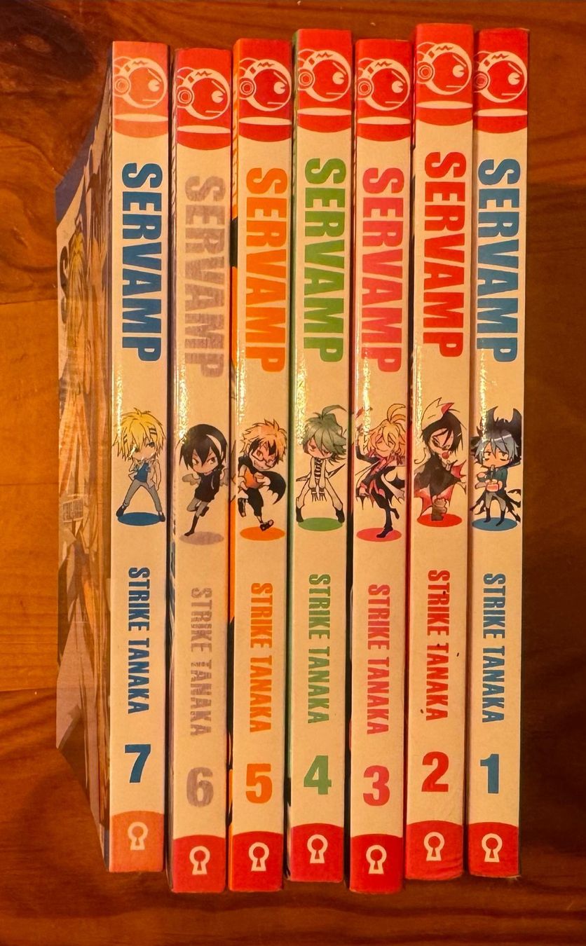 Fumetti: Manga Serve Vamp 1-7 – Usato da Stetten venduto da LouieR.
