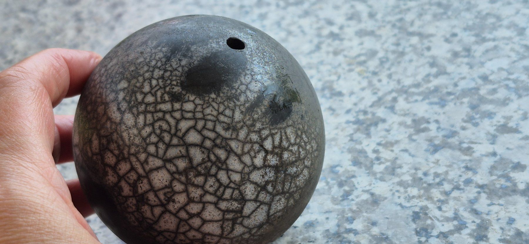 Tutte le decorazioni: Kugel aus Raku-Keramik – Usato da Eggersriet venduto da Fredb 3