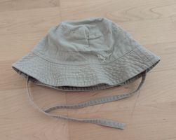 Sonnenhut beige mit Band Grösse 68 (4 - 6 Monaten)