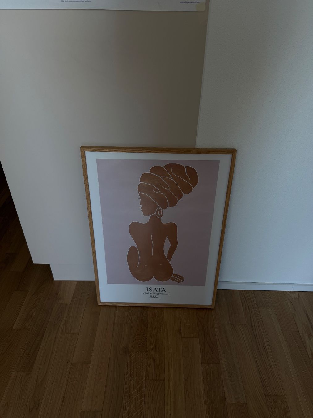 Westwing Cornici: Westwing Bilderrahmen aus Eichenholz und Isata Poster – Usato da Dübendorf venduto da cendre
