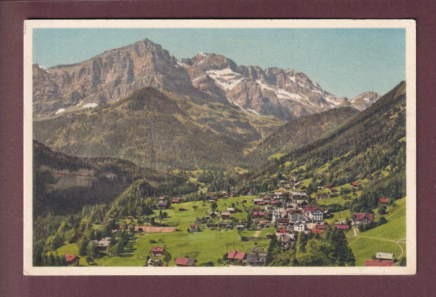 Cartoline postali: CHAMPERY - Dents Blanches – Usato da Pully venduto da nicecards