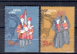 Azoren 1984 kmpl. Satz Nr. 362/63  ET-O