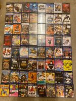 PS2 Playstation 2 Spiele Sammlung 64 unterschiedliche Titeln