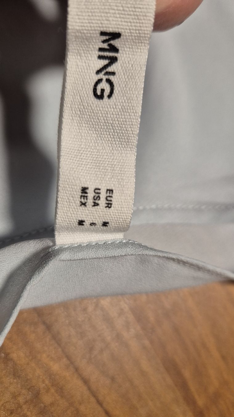 Mango Top: Mango Oberteil in der Farbe Eisblau Gr. M – Usato da Schmiedrued venduto da Mymouse 2