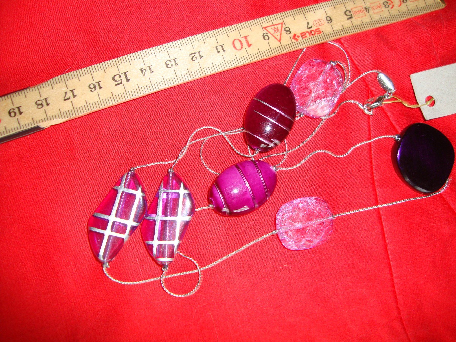 Catenine: Violette Modeschmuck Kette – Usato da Laufen venduto da ereli