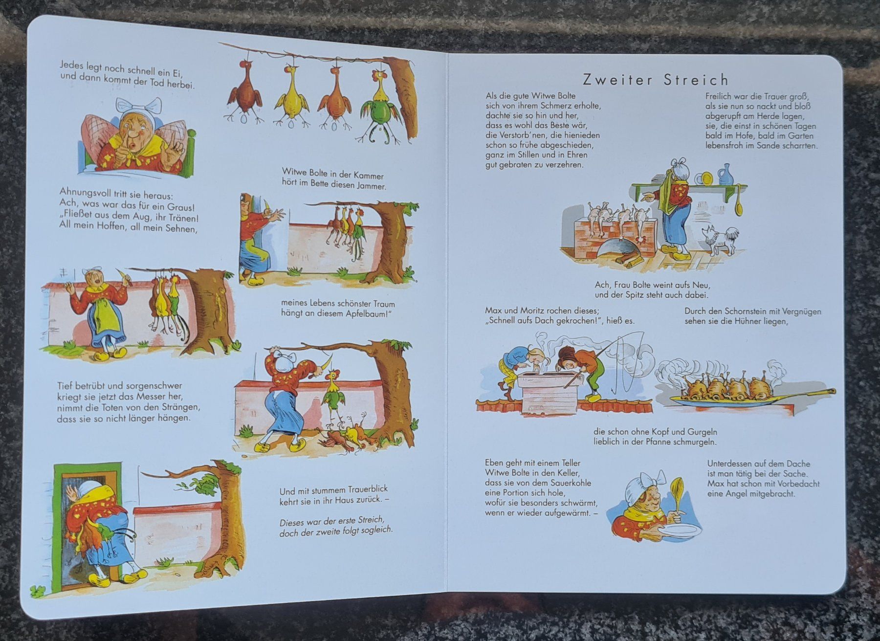 Libri: Kinderbuch - "Max und Moritz" Hartkarton Bund ***NEU*** – Nuovo (secondo la descrizione) da Brüttisellen venduto da Sealauncher2814 2