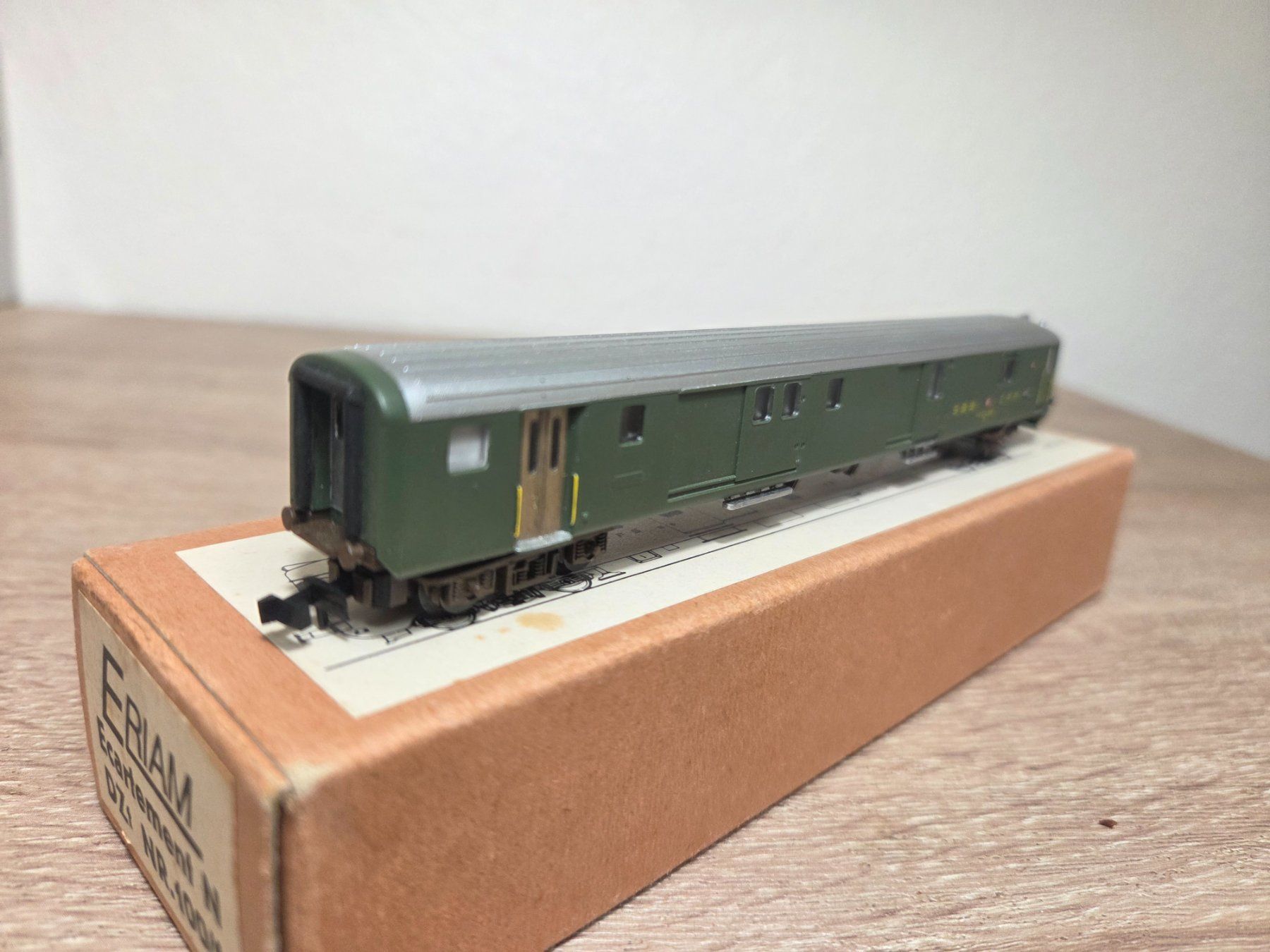 Modellini di ferrovie: Eriam N 100/1 Steuerwagen SBB – Usato da St-Aubin-Sauges venduto da Lo_Go 3