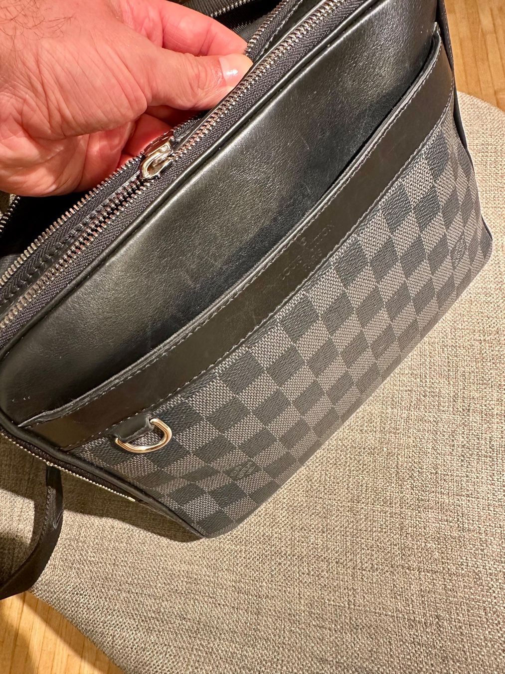 Louis Vuitton Taschen: Louis Vuitton Damie Graphit Trocadero Messenger Bag – Gebraucht aus Winterthur von ivan12891 5
