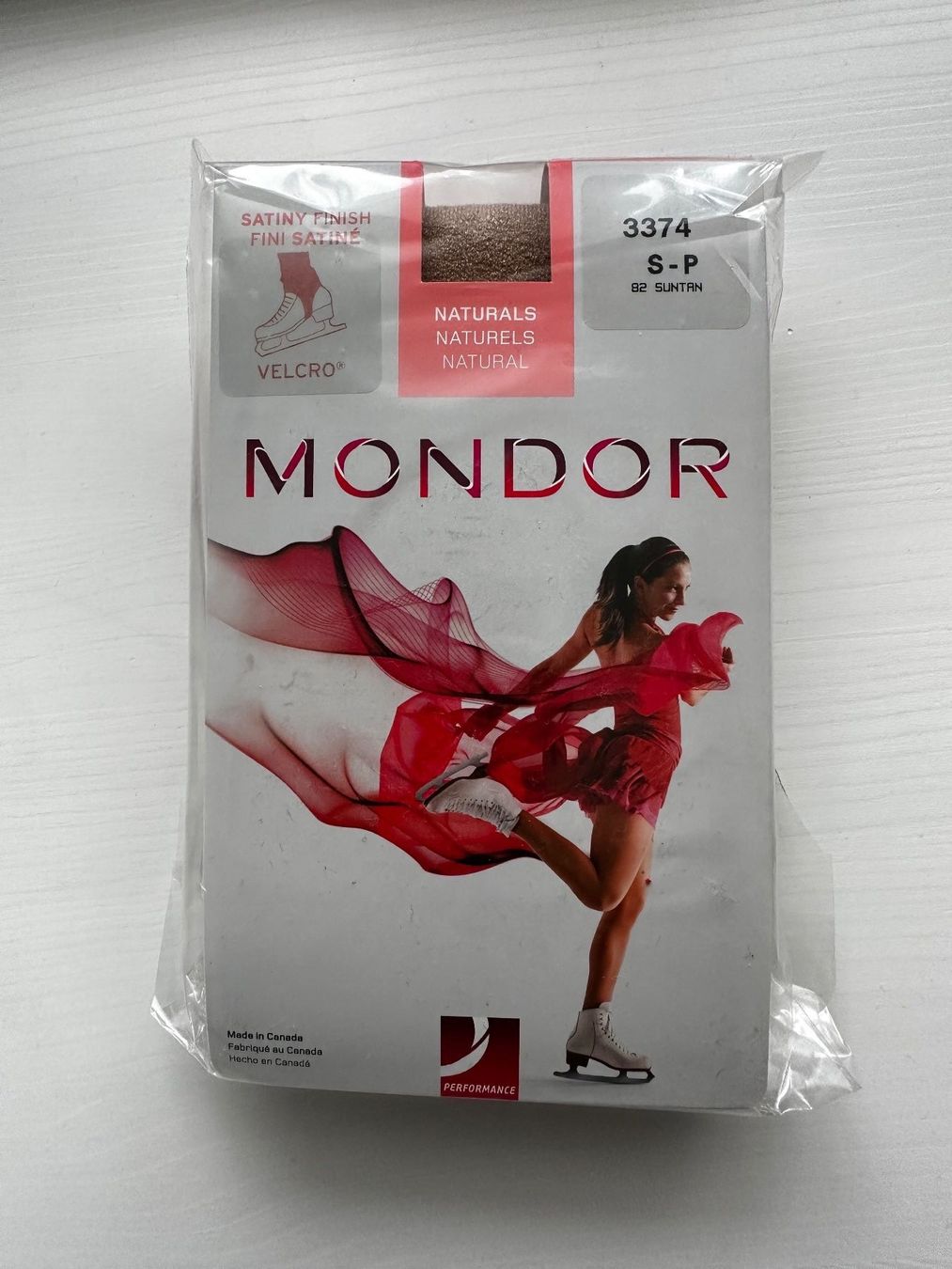 Calze & Collant: Mondor Eislaufstrumpfhose 3374 Suntan Gr. S-P – Nuovo e nell'imballaggio originale da Wagenhausen venduto da vintagesecondhand