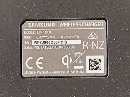 Samsung Ladegeräte: Samsung Wireless Charger schwarz Fast Charge – Gebraucht aus Greifensee von Tatau_Batterien 1