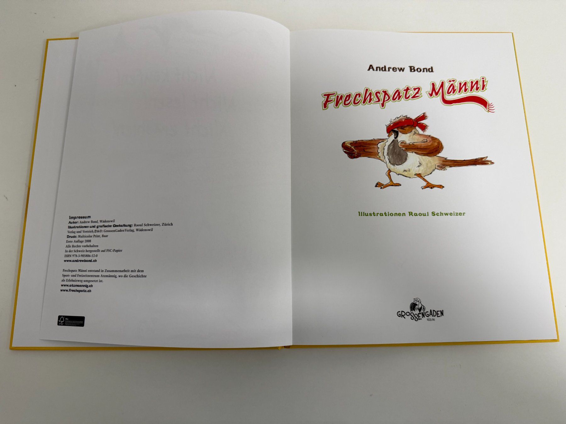Libri: Frechspatz Männi - Andrew Bond – Nuovo (secondo la descrizione) da Winterthur venduto da brittalili 3