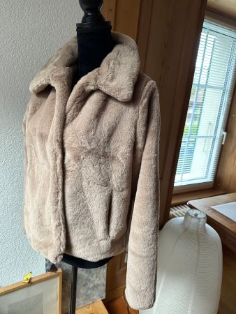 Fake fur flauschige Teddy Jacke neu S