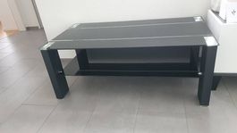 Couchtisch schwarz aus Glas