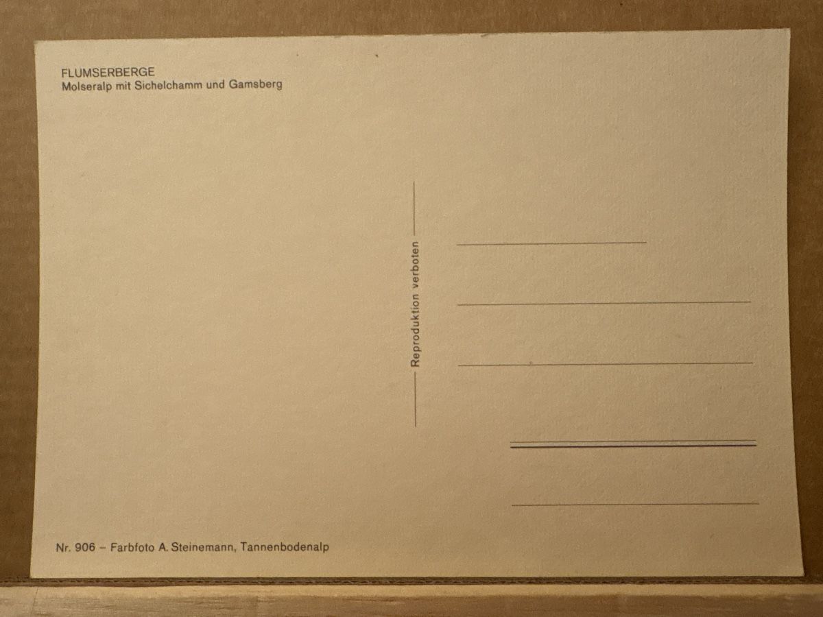Cartoline postali: AK von Flumserberge – Usato da Rümlang venduto da Kartenpost1 1