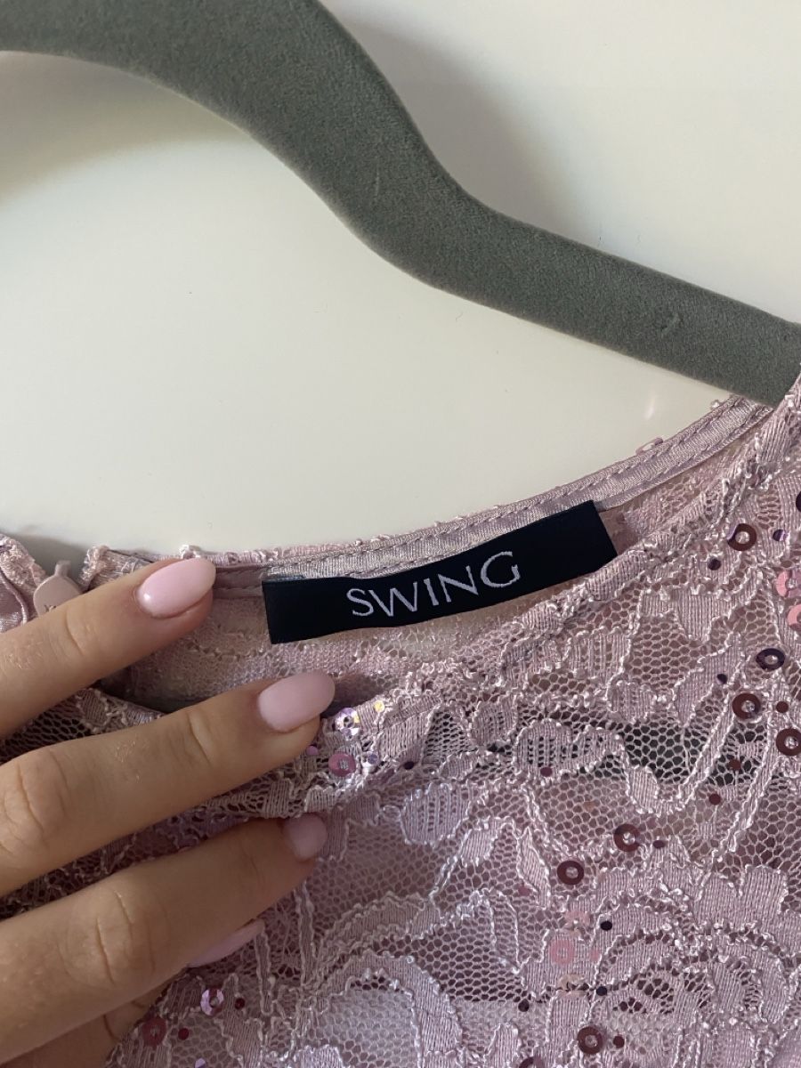 Kleider & Röcke: Swing rosa Abendkleid mit Spitze – Neu (gemäss Beschreibung) aus Oberägeri von Tine1982 2