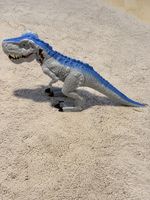 Spielzeug Dinosaurier Tyrannosaurus Rex blau gebraucht