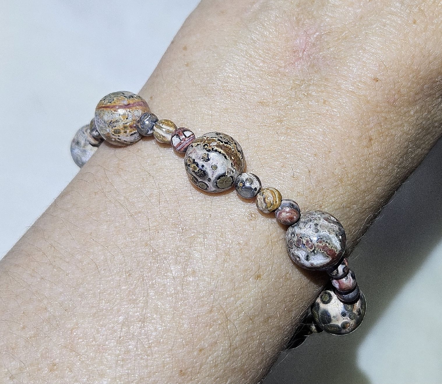 Bracciali & Braccialetti: feine Steinarmk. - Spendenaktion – Nuovo (secondo la descrizione) da Unterkulm venduto da Nachtigall 1