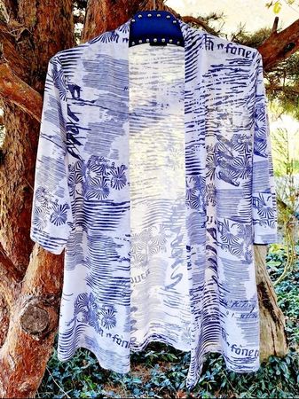 Cardigan/ Shirtjacke / Jäckchen Strand,Sommer, Gr. 42,NEU
