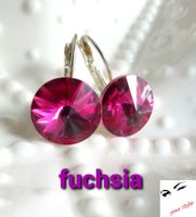 Ohrringe mit Swarovski Kristallen => 9 Farben zur Auswahl 💎