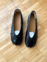 Schwarze TABI Ballerinas 38
