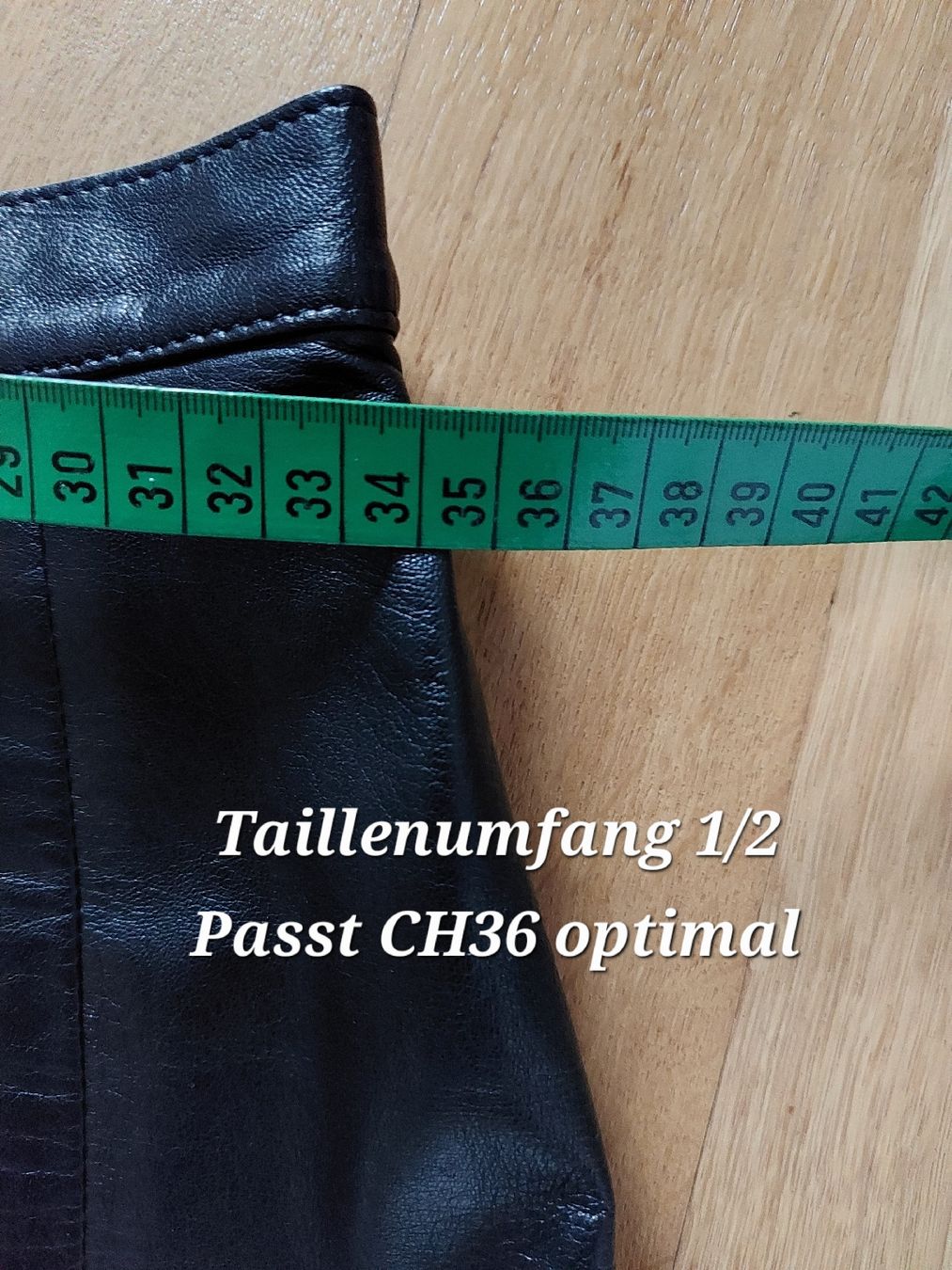 Röcke: Echt Leder Jupe in black Gr.36 – Gebraucht aus Balsthal von Trendline55 6