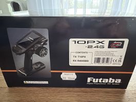 Futaba 10PX -2.4G Sender mit RX R404SBS neu