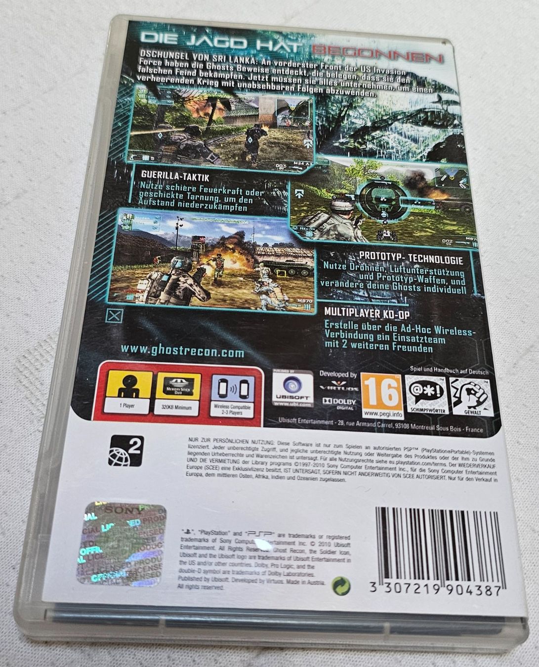 Sony Spiele: PSP Spiel - Tom Clancy's Ghost Recon Predator – Gebraucht aus La Garde von The_Hammer76 2