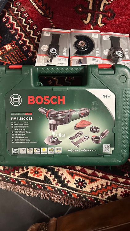 Bosch PMF 350 CES Mallette Outil Multifonctions Neuf-New-Neu