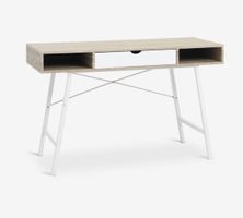 Schreibtisch ABBETVED 48x120 Eiche hell/weiss