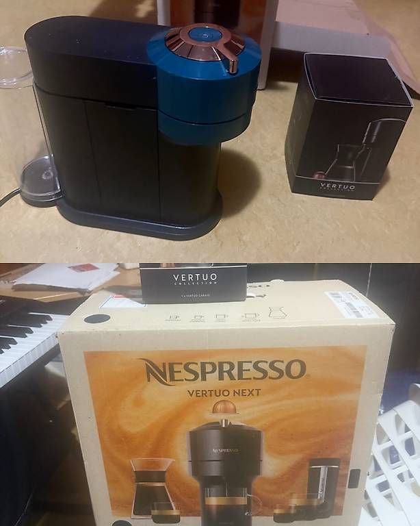 Kaffeemaschinen & Espressomaschinen: Nespresso Vertuo Next + Carafe – Gebraucht aus Chesières von JMStore