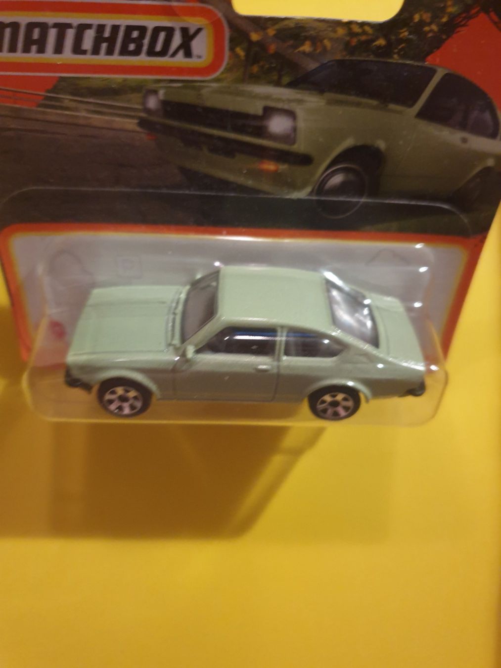 Matchbox Modellini d'auto: Matchbox 1975 Opel Kadett C GT/E – Nuovo e nell'imballaggio originale da Oftringen venduto da Rotor 2