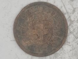 2 rappen 1875