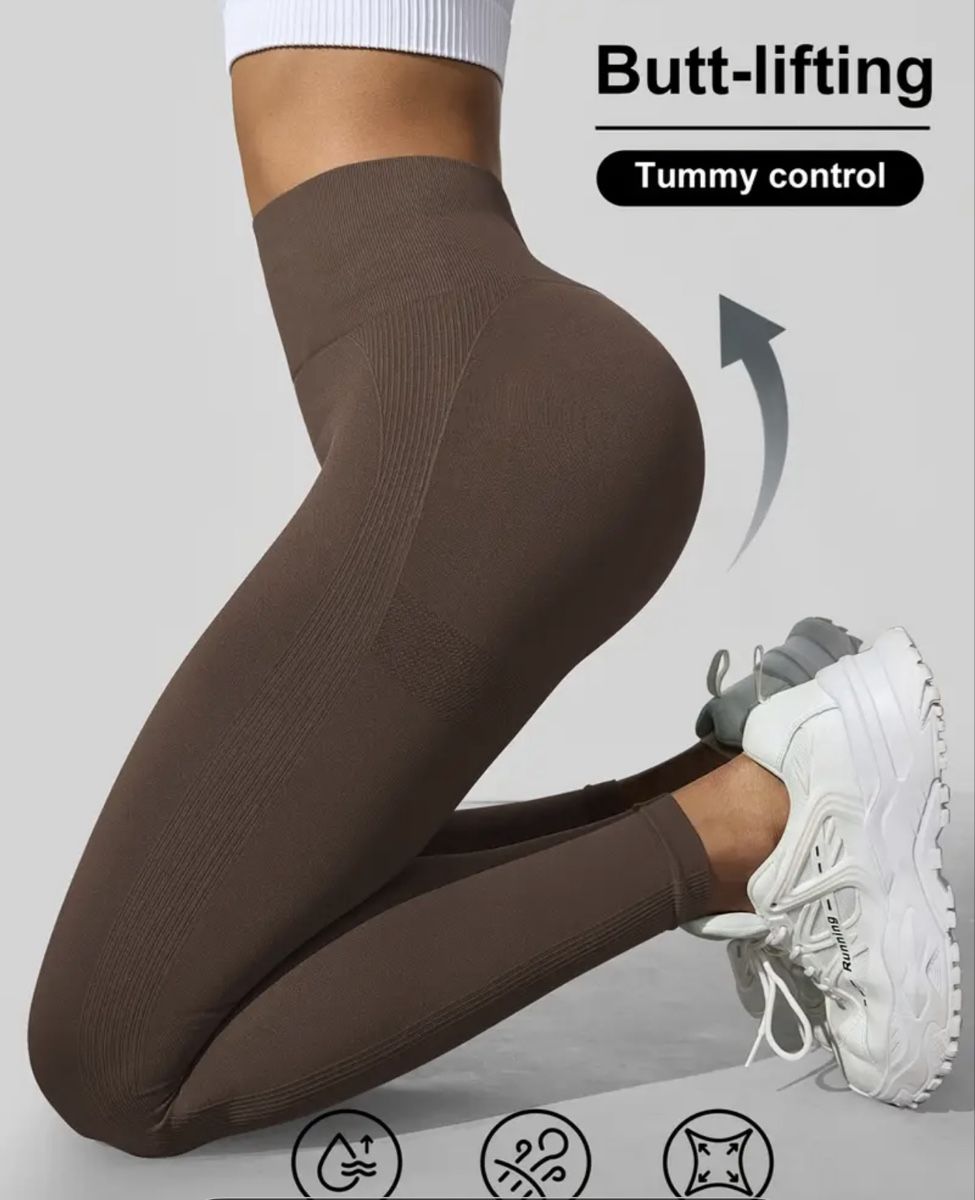 Leggings: coffee colored leggings – Nuovo e nell'imballaggio originale da Opfikon venduto da aro_f66t 1