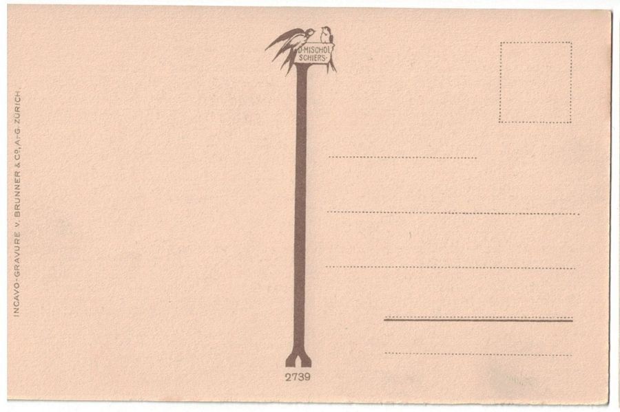 Cartoline postali: Scheune auf Hügel (Mischol) – Usato da Frauenfeld venduto da POML 1