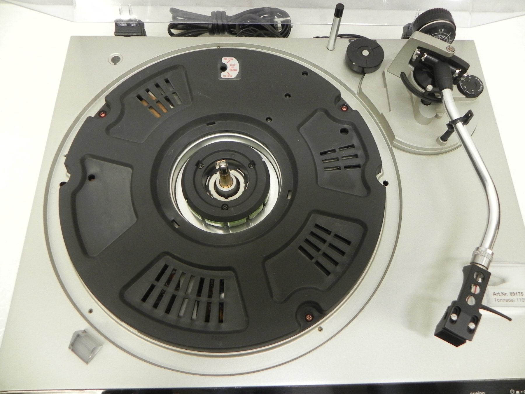 Technics Plattenspieler: Technics SL - Q33 ein hochwertiger Plattenspieler – Gebraucht aus Basel von Life-Style-Art 7
